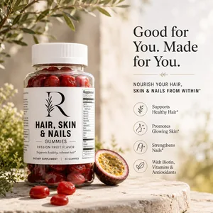 Rootessa Hair, Skin & Nails Gummies — good for you, made for you