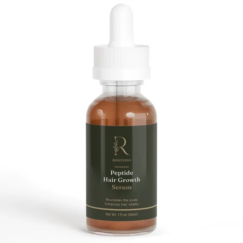 Rootessa Peptide Serum bottle